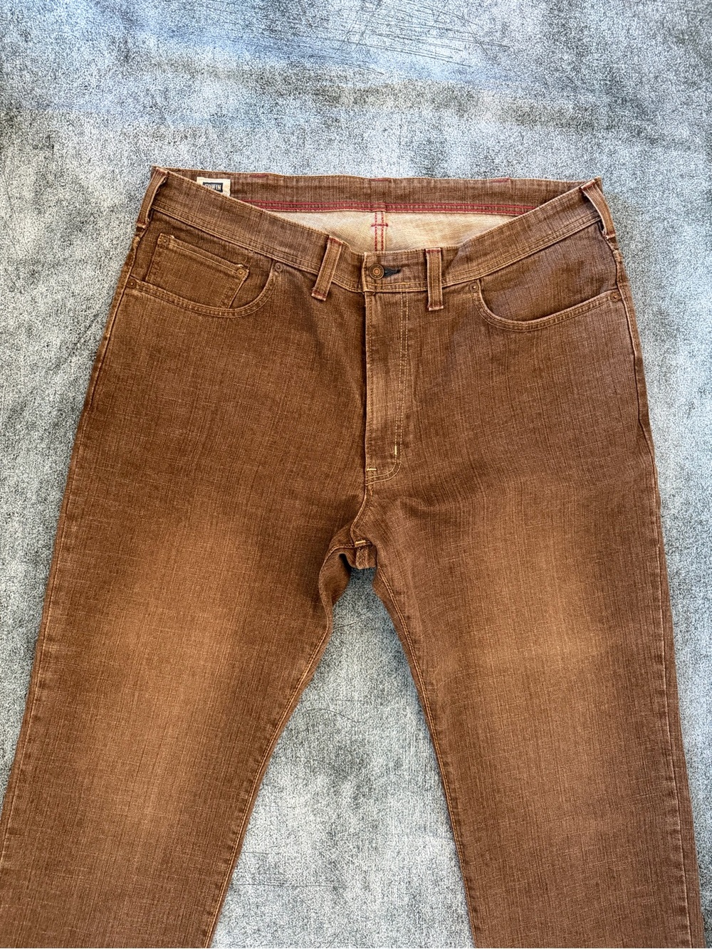 Edwin Vintage Made in Japan Men's Straight Jeans Brown Like New